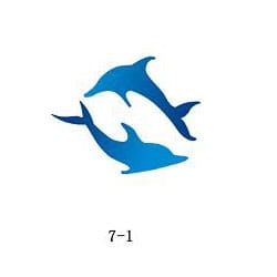 Disegno per glitter tattoo Fengda 07-01