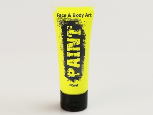 UV BodyPaint Tube - yellow 30 ml