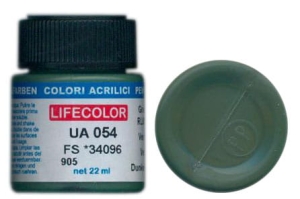 Colore LifeColor UA054 mimetic green rim 82
