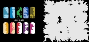 Disegno per le unghie (aerografo nail art) Fengda JFH10-186