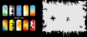 Disegno per le unghie (aerografo nail art) Fengda JFH10-182