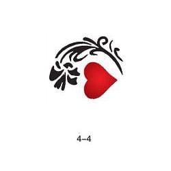 Disegno per glitter tattoo Fengda 04-04