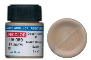 Colore LifeColor UA089 mimetic desert sand 49
