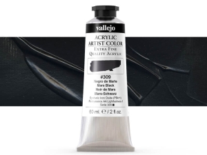 Vallejo Acrylic Artist Color 16309 Mars Black (60ml)