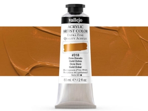 Vallejo Acrylic Artist Color 16318 Gold Ochre (60ml)