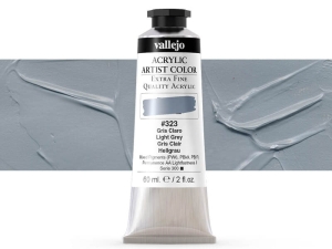 Vallejo Acrylic Artist Color 16323 Light Grey (60ml)