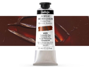 Vallejo Acrylic Artist Color 16425 Transoxide Red (60ml)