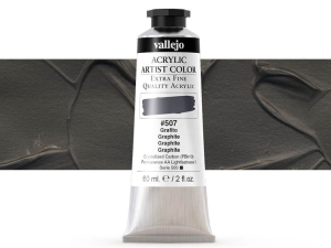 Vallejo Acrylic Artist Color 16507 Graphite (60ml)