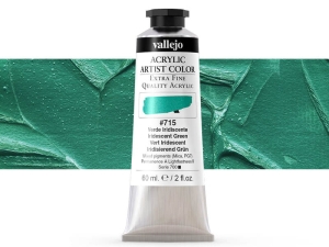 Vallejo Acrylic Artist Color 16715 Iridescent Green (60ml)