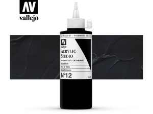 Vallejo Acrylic Studio 22012 Mars Black (200ml)