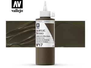 Vallejo Acrylic Studio 22017 Raw Umber (Hue) (200ml)