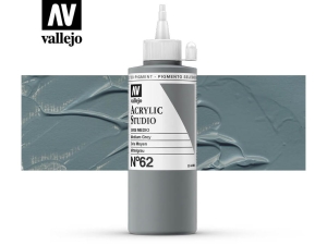Vallejo Acrylic Studio 22062 Medium Grey (200ml)