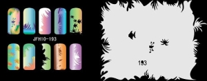 Disegno per le unghie (aerografo nail art) Fengda JFH10-193