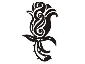 Disegno di tatuaggio aerografo V054