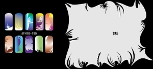 Disegno per le unghie (aerografo nail art) Fengda JFH10-195