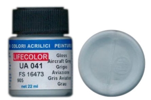 Colore LifeColor UA041 mimetic glosss aircraft grey