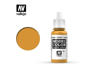 Vallejo Model Color 70831 Tan Glaze (17ml)