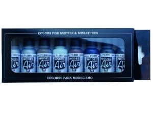 Vallejo Model Air Set 71176 Metallic Colors (8)
