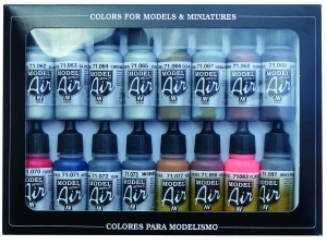 Vallejo Model Air Set 71181 Metallic Effects (16)