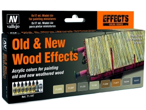 Vallejo Model Air Set 71187 Old And New Wood Effects (8) by Scratchmod