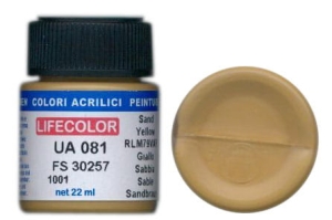 Colore LifeColor UA081 mimetic sand yellow rim 79 var