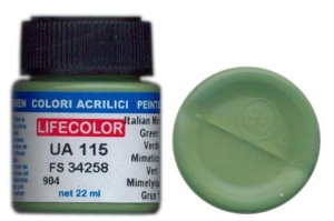 Colore LifeColor UA115 mimetic green 1