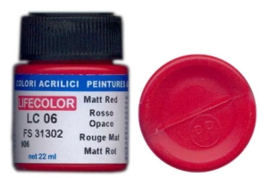 Colore LifeColor LC06 basic matt red