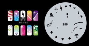 Disegno per le unghie (aerografo nail art) Fengda JFH13-256
