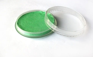 Colore madreperlaceo per disegnare sul corpo Fengda body painting light green 30 ml