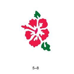 Disegno per glitter tattoo Fengda 05-08