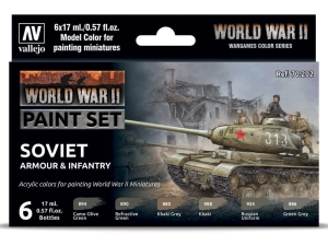 Vallejo Model Color WWII 70202 Soviet Armour & Infantry (6)