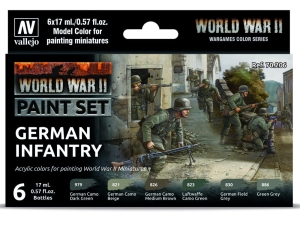 Vallejo Model Color WWII 70206 German Infantry (6)