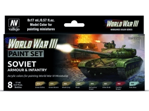 Vallejo Model Color WWIII 70221 Soviet Armour & Infantry (8)