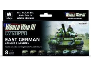 Vallejo Model Color WWIII 70224 East german Armour & Infantry (8)