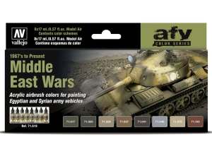 Vallejo Model Air AFV Set 71619 Middle East Wars (1967's to present) (8)