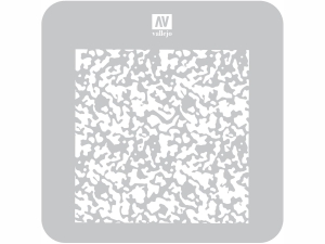 Vallejo Stencils ST-AIR001 Weathered Paint 1/48