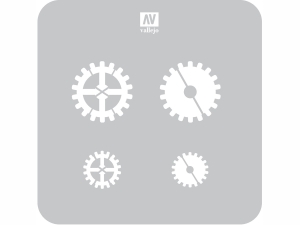 Vallejo Stencils ST-SF001 Gear Marks