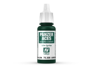 Vallejo Panzer Aces 70308 Green Tail Light (17ml)