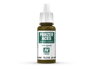 Vallejo Panzer Aces 70318 US. Army Tanker (17ml)