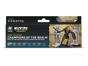 Wizkids Premium set by Vallejo: 80250 Champions of the Realm