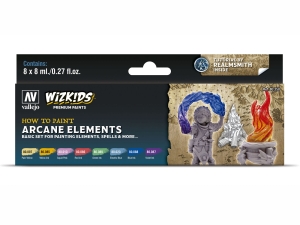 Wizkids Premium set by Vallejo: 80258 Arcane Elements