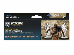 Wizkids Premium set by Vallejo: 80259 Fleshtones