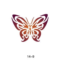 Disegno per glitter tattoo Fengda 14-09