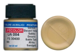 Colore LifeColor UA084 mimetic german desert yellow