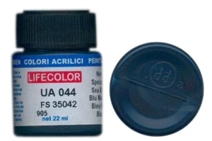 Colore LifeColor UA044 mimetic non specular sea blue
