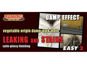 Kit aerografo di colori camouflage LifeColor MS12 DAMP EFFECT