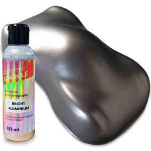 Stardust Airbrush Color SPARKLE BRIGHT ALUMINIUM 125ml