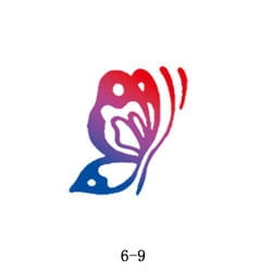 Disegno per glitter tattoo Fengda 06-09