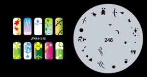 Disegno per le unghie (aerografo nail art) Fengda JFH13-248