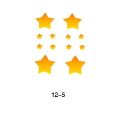 Disegno per glitter tattoo Fengda 12-05